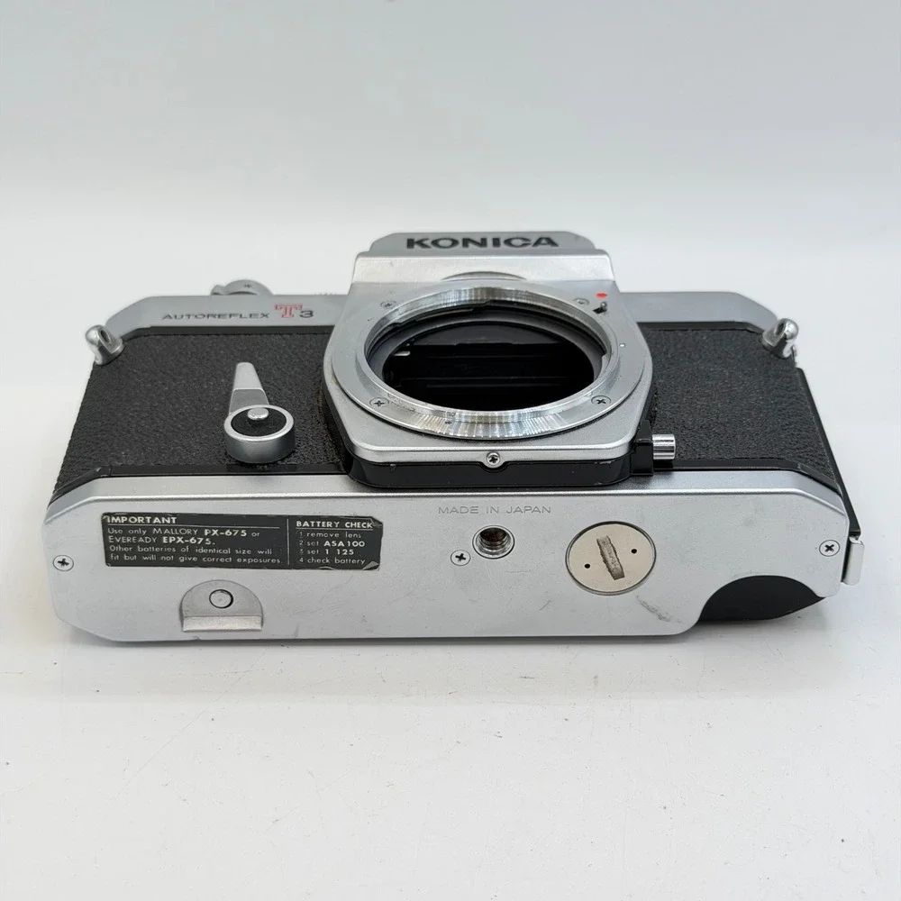 Konica SLR Camera Body Lot Autoreflex T3 FT-1 Motor TC 35mm Film Parts Repair